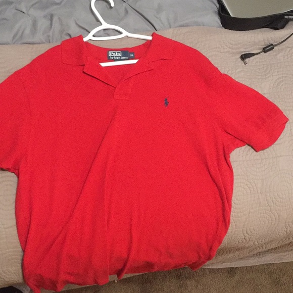 Red XL Ralph Lauren polo - Picture 1 of 3
